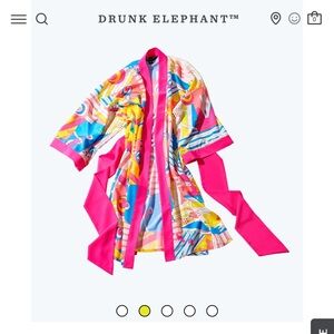 Drunk Elephant Colorful Kimono Robe